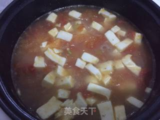 Tomato Tofu Soup recipe