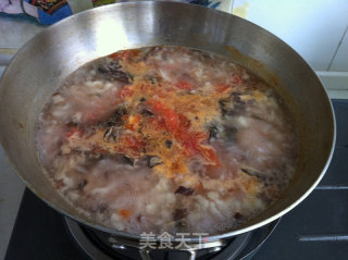 Seaweed and Egg Lump Soup recipe