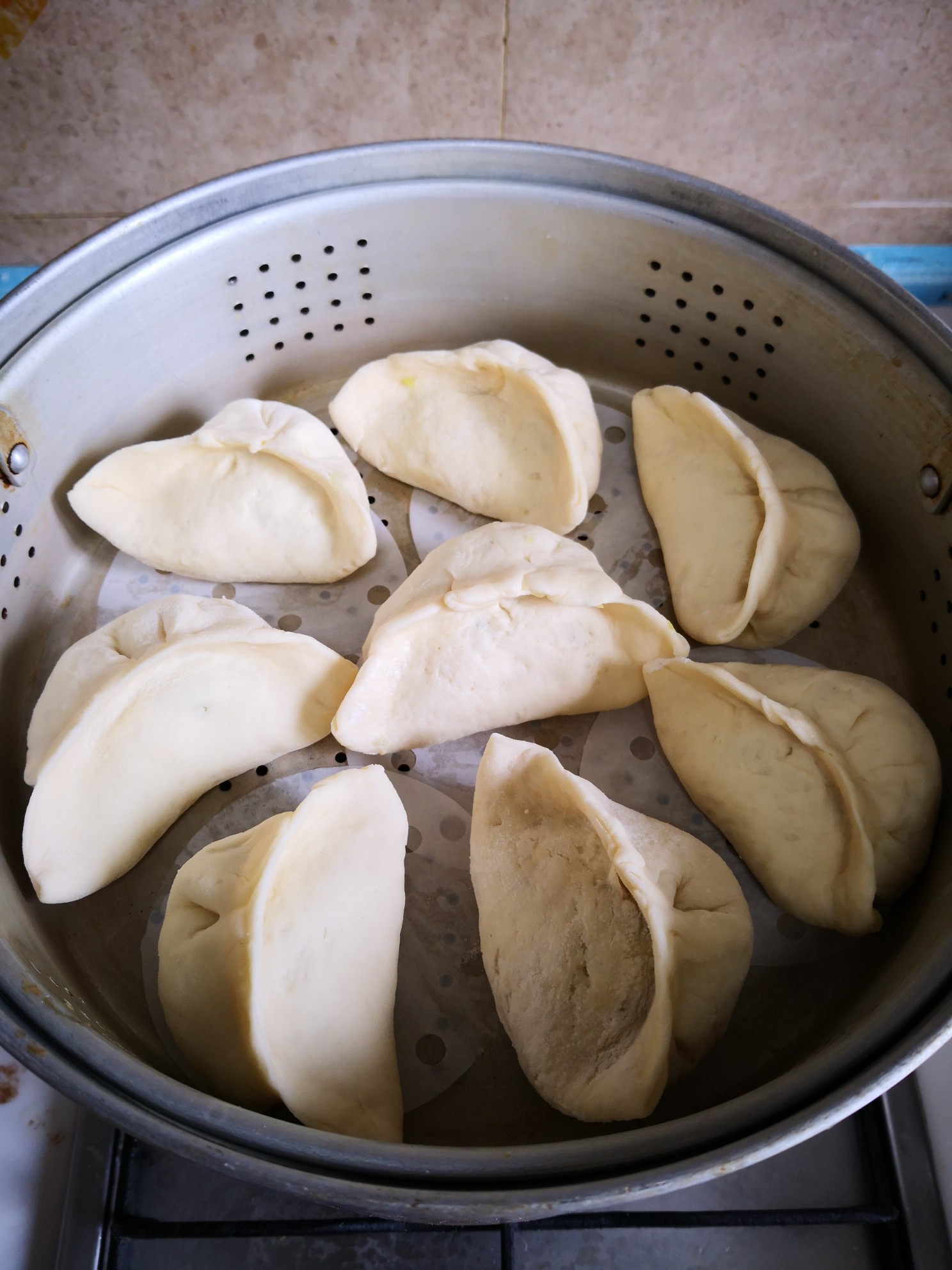 Cucumber and Egg Buns recipe