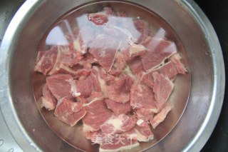 Japanese Style Potato Beef Soup recipe