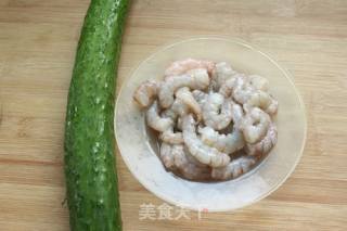 Fried Shrimp with Cucumber recipe