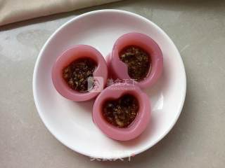 Heart-shaped Cup Jelly that Has All Kinds of Colors recipe