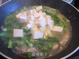 Mustard Tofu Soup recipe