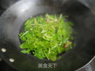 Stir-fried Chicken Liver with Spinach recipe