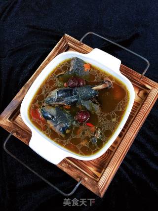 Black-bone Chicken Ganoderma Soup recipe