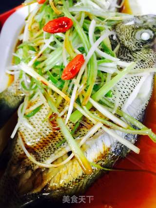 Steamed Sea Bream recipe