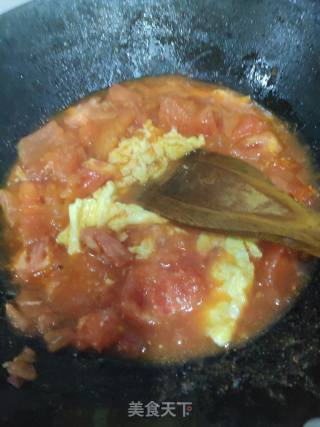 Scrambled Eggs with Tomatoes recipe