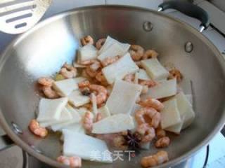 Fried Shrimp Balls with Yam Fungus recipe
