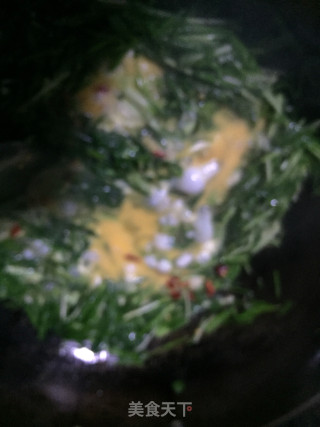 Scrambled Eggs with Wild Garlic recipe