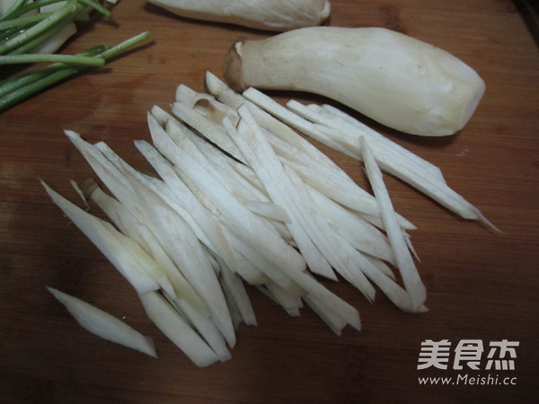 Stir-fried Pleurotus Eryngii recipe