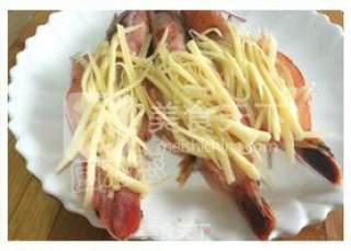 Cheese Baked Argentine Red Shrimp recipe