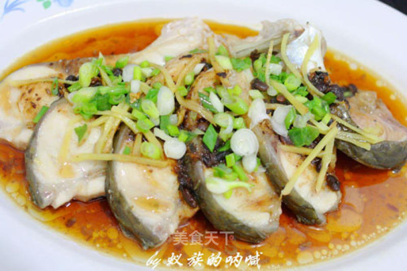 Steamed Carp in Black Bean Sauce recipe