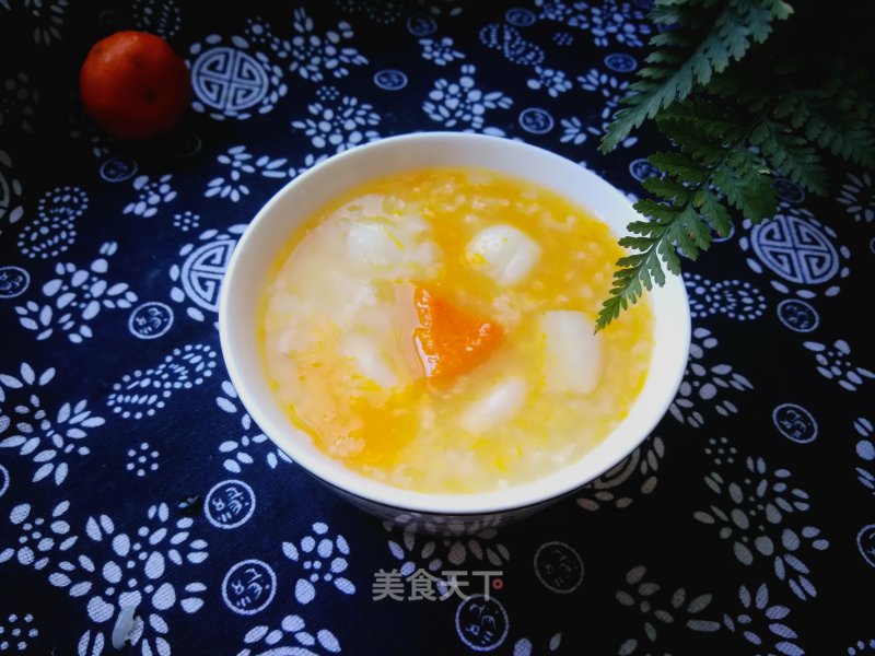 #团圆饭#pumpkin Lily Porridge recipe