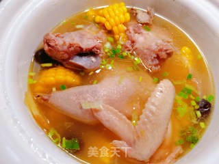 Corn Big Bone Chicken Soup recipe