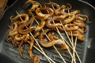 Stir-fried Squid with Sauce recipe