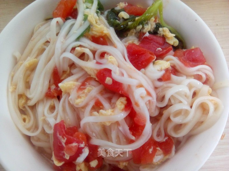 Tomato and Egg Noodles recipe