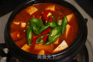 Korean Kimchi Tofu Soup recipe