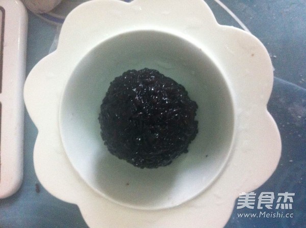 Mango Black Glutinous Rice Sweet and Sweet recipe