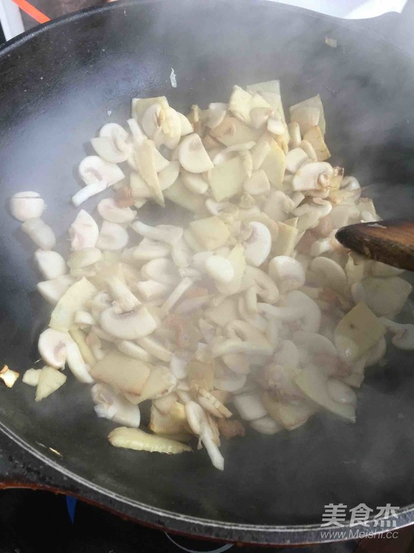 Stir-fried San Xian recipe