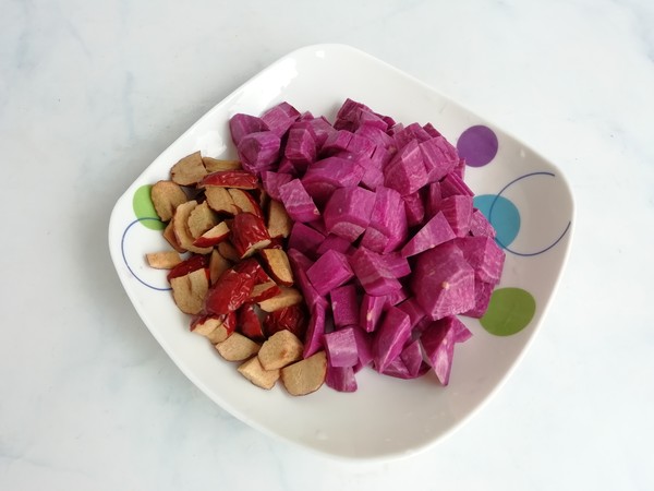 Purple Potato Quinoa Rice Paste recipe