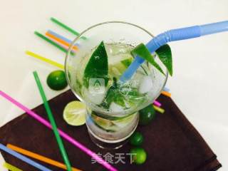 Salty Lime Bubbles recipe