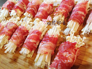 [enoki Mushroom Beef Rolls] Enjoy in Western Gourmet recipe