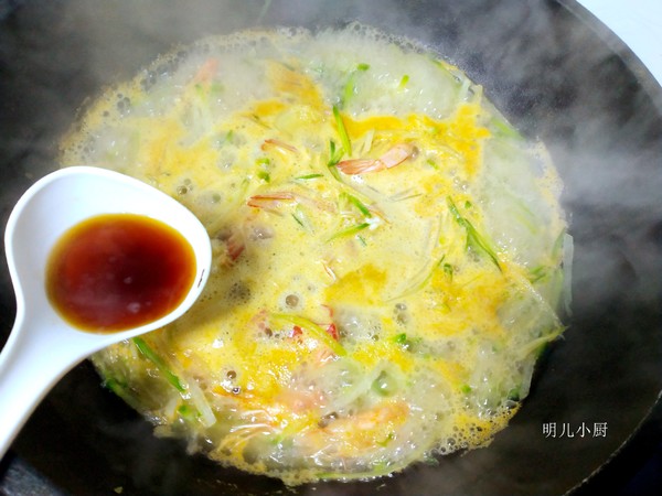 Radish Shrimp Soup recipe