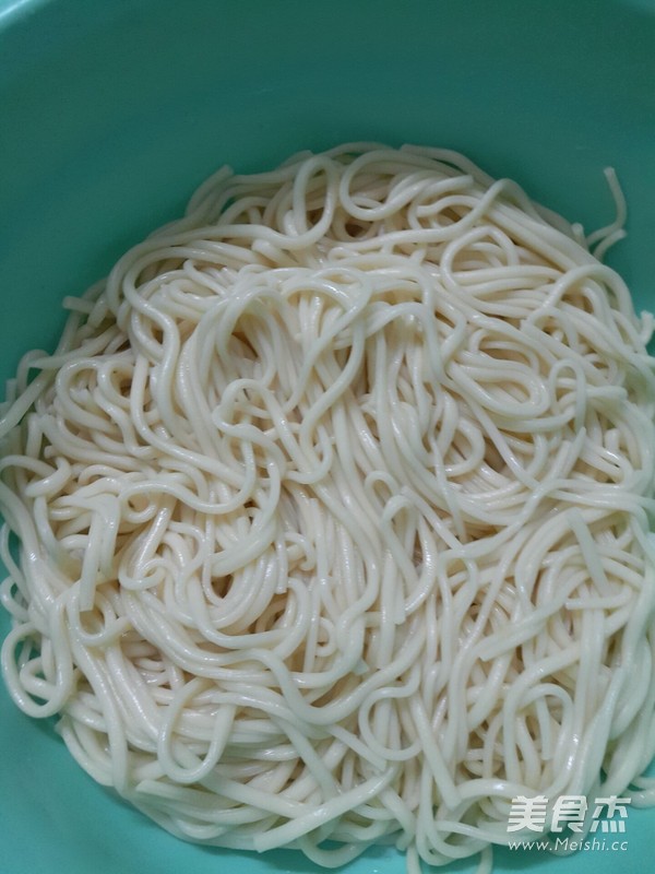 Golden Fried Noodles recipe