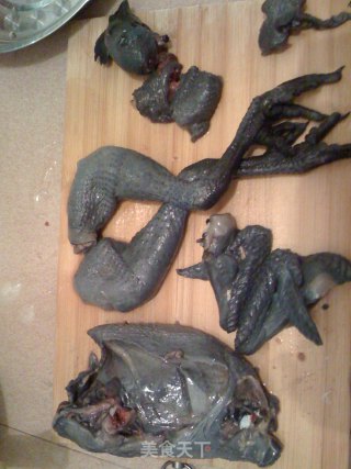 He Shou Wu Black Bean Black Chicken Soup recipe