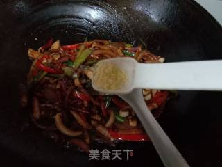 Stir-fried Squid Mustard recipe