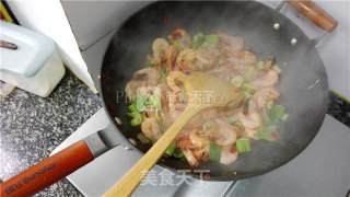 Stir Fried Shrimp with Chopped Chili Sauce recipe