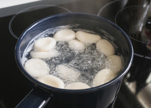 Japanese Style Brown Sugar Red Bean Dumpling Ice recipe