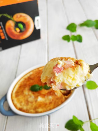 Steamed Egg with Poached Intestine recipe