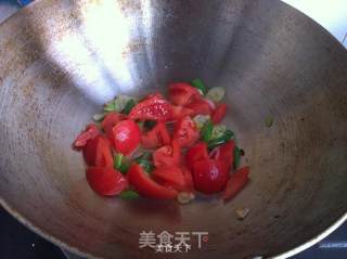 Tomato Seaweed Noodle Soup recipe