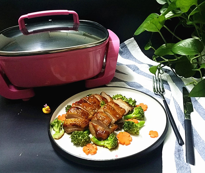 #trust之美# Pan-fried Duck Breast with Honey Sauce