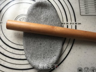 #四session Baking Contest and is Love Eating Festival#condensed Milk and Black Sesame Toast recipe
