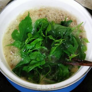 Mulberry Leaf Longan Wolfberry Soup recipe