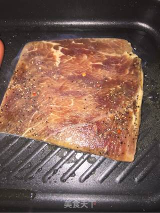 Fried Black Pepper Steak recipe
