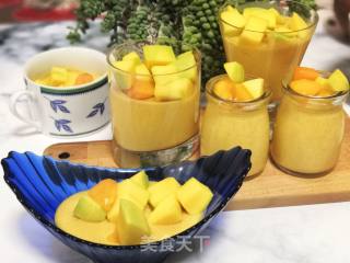 Mango Yogurt Pudding recipe