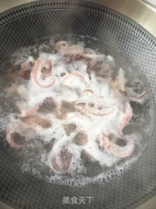 Octopus Mixed with Ginger recipe