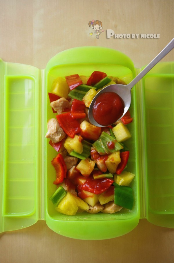 Pineapple Chicken with Peppers recipe