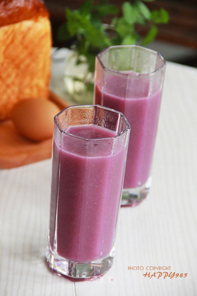 [purple Potato and Tremella Oatmeal Soup] One of The Warm Stomach Soup in Winter recipe