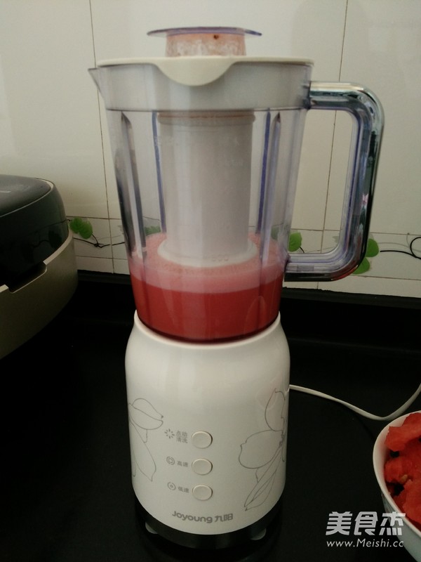 Watermelon Milk Jelly recipe