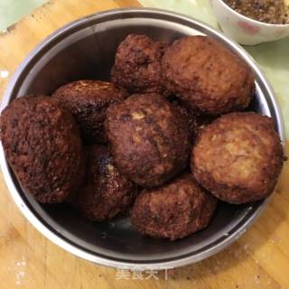 #trust之美# Braised Big Meatballs (sixi Meatballs) Lion Head recipe