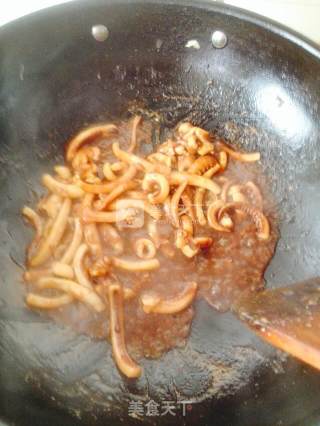 Shredded Squid in Beijing Sauce recipe