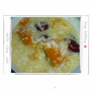 Recipe Exchange--pumpkin and Red Date Congee recipe