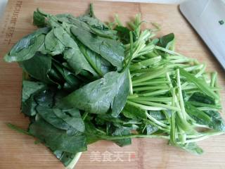 Spinach with Sesame Sauce recipe