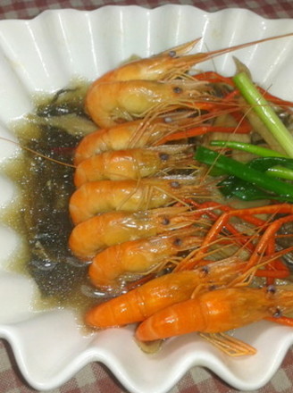 Shrimp Soup with Pickles recipe