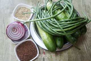 Pickled Cucumber and Cowpeas recipe