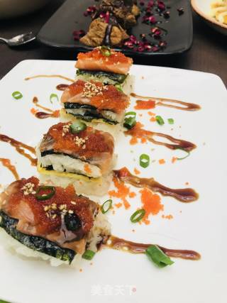 Flying Fish Roe Sushi recipe